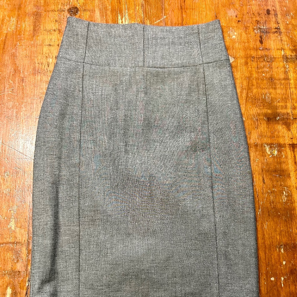 High Waisted Express Mid-Length Pencil Skirt, Size 00